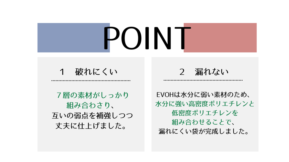 petit oursが選ばれる理由1・2 破れにくい・漏れない